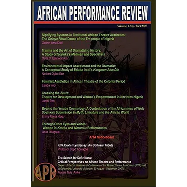African Performance Review Vol 1 Nos 2&3