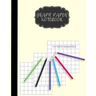 Graph Paper Notebook 1/4 inch squares: Graph Paper Composition Book For Children and Women 8 x 10 inch, 122 Pages