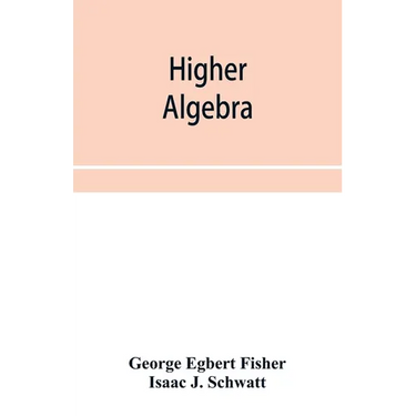 Higher algebra