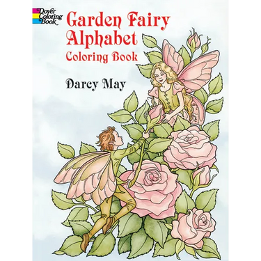 Garden Fairy Alphabet Coloring Book