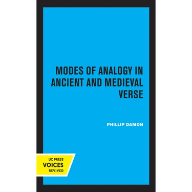 Modes of Analogy in Ancient and Medieval Verse: Volume 15