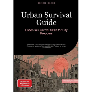 Urban Survival Guide: Essential Survival Skills for City Preppers: A Practical Survival Book with Life-Saving Survival Hacks, Emergency Medicine Tips,