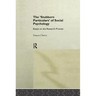 Stubborn Particulars of Social Psychology: Essays on the Research Process