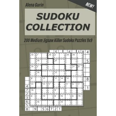 Sudoku Collection: 200 Medium Jigsaw Killer Sudoku Puzzles 9x9