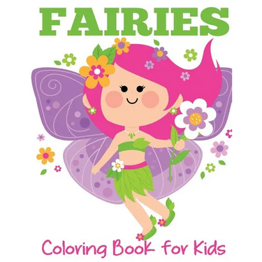 Fairies Coloring Book for Kids