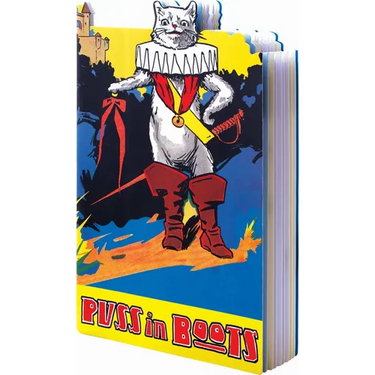 Puss in Boots Shape Book