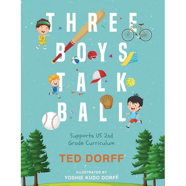 Three Boys Talk Ball