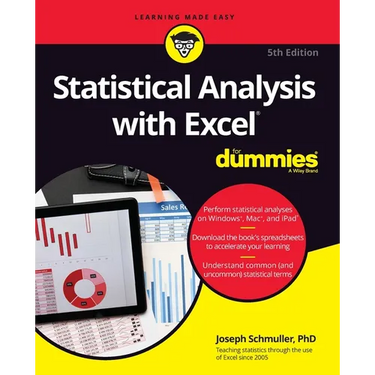 Statistical Analysis with Excel for Dummies
