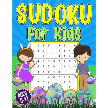 Sudoku for Kids 8-12: Easter Sudoku Book for Kids - 200 Sudoku Puzzles 9x9 Grids With Solutions - Gift for boys and girls (Age 8-9-10-11-12 Years Old)