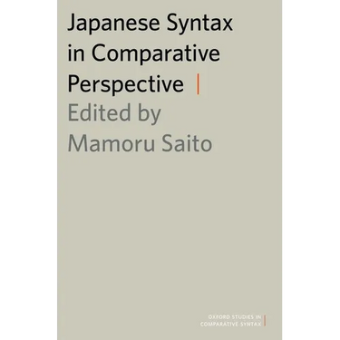Japanese Syntax in Comparative Perspective