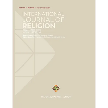 International Journal of Religion: Volume 1, Number 1 - November 2020