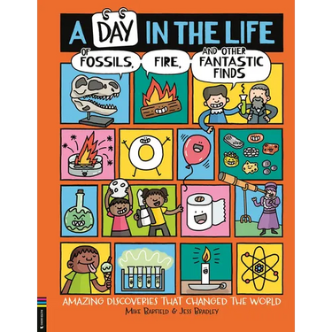 A Day in the Life of Fossils, Fire and Other Fantastic Finds: Amazing Discoveries That Changed the World