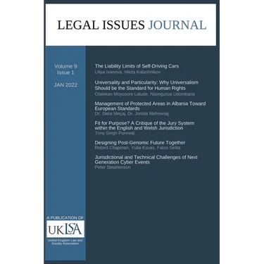 Legal Issues Journal 9(1)