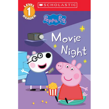 Movie Night (Peppa Pig: Scholastic Level 1 Reader #13)