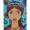 Girly Faces: A drawing/coloring activity book for all ages