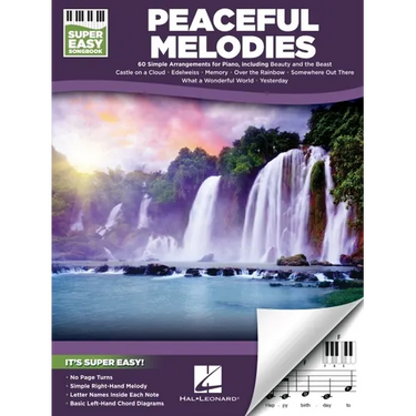 Peaceful Melodies - Super Easy Piano Songbook