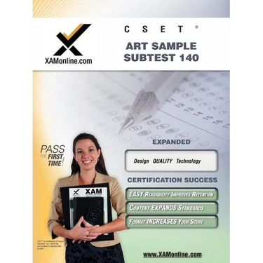 Cset Art Sample Subtest 140 Teacher Certification Test Prep Study Guide