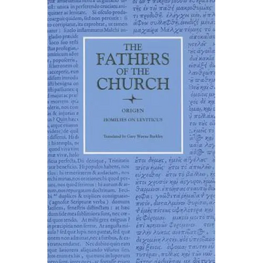 Homilies on Leviticus, 1-16