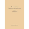 Fragments from Hellenistic Jewish Authors, Volume III, Aristobulus