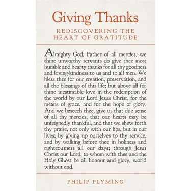 Giving Thanks: Rediscovering the Heart of Gratitude