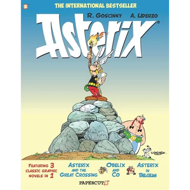 Asterix Omnibus Vol. 8: Collecting Asterix and the Great Crossing, Obelix and Co, Asterix in Belgium