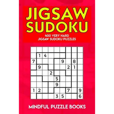 Jigsaw Sudoku: 400 Very Hard Jigsaw Sudoku Puzzles