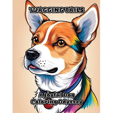 Wagging Tails: A Joyful Dog Coloring Odyssey