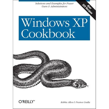 Windows XP Cookbook: Solutions and Examples for Power Users & Administrators