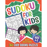 Sudoku for Kids Ages 4-8: Sudoku Puzzle Book for Children, 360 Easy Puzzles 4x4 6x6 9x9 for Beginners, With Solutions