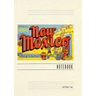 Vintage Lined Notebook Greetings from Abiquiu, New Mexico