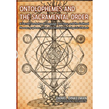 Ontolophemes and the Sacramental Order: A Sacred Geometry of Language, Territory, and the Godhead: Phonemes, graphemes, and the invocation of divinity