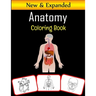 Anatomy Coloring Book: Color and learn with fun: Anatomy pictures, coloring and learning book with fun for kids (60 Pages with human body parts images