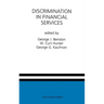 Discrimination in Financial Services: A Special Issue of the Journal of Financial Services Research