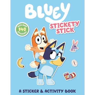 Bluey: Stickety Stick: A Sticker & Activity Book: With Over 140 Stickers
