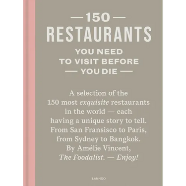 150 Restaurants You Need to Visit Before You Die