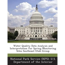 Water Quality Data Analysis and Interpretation for Spring Monitoring Sites Southeast Utah Group