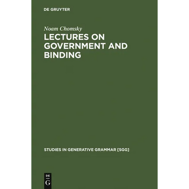 Lectures on Government and Binding: The Pisa Lectures