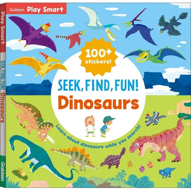 Seek, Find, Fun! Dinosaurs