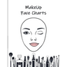 MakeUp Face Charts: Paper Practice Face Charts For Makeup Artists