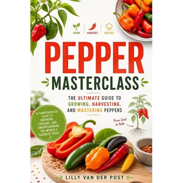 Pepper Masterclass: The Ultimate Guide to Growing, Harvesting, and Mastering Peppers: A Comprehensive Guide to Growing, Cooking, and Understanding the