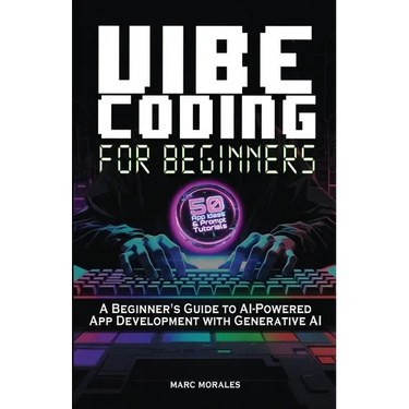 Vibe Coding For Beginners: 50 App Ideas & Prompt Tutorials: A Beginner's Guide to AI-Powered App Development With Generative AI