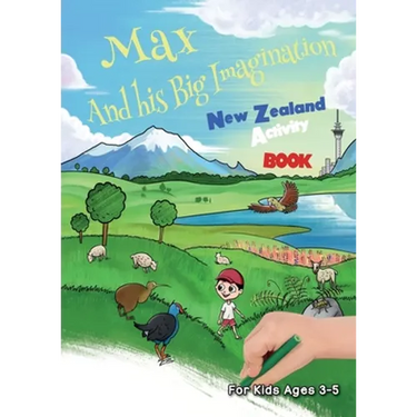 Max and his Big Imagination - New Zealand Activity Book