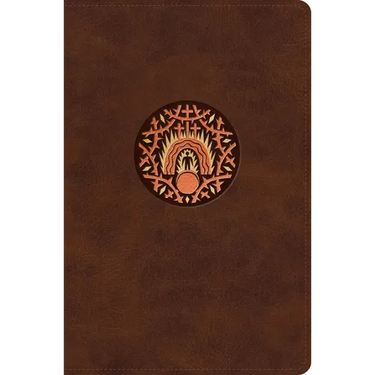 ESV the Biggest Story Holy Bible for Kids (Trutone, Brown, Living Hope Design, Thumb Indexed)