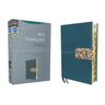 Niv, Thinline Bible, Leathersoft, Teal, Red Letter, Thumb Indexed, Comfort Print
