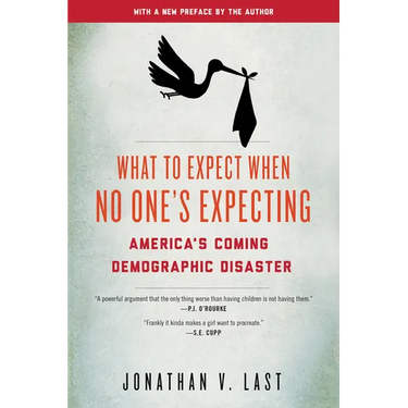 What to Expect When No One's Expecting: America's Coming Demographic Disaster