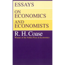 Essays on Economics and Economists