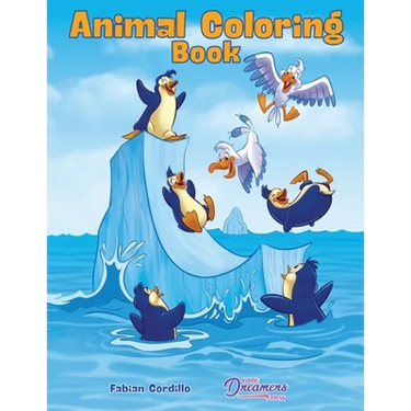 Animal Coloring Book: Kids Coloring Book Ages 4-8, 9-12