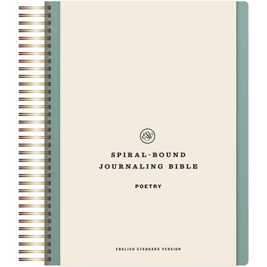 ESV Spiral-Bound Journaling Bible, Poetry (Hardcover)