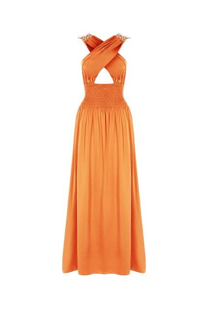 Rory Criss Cross Maxi Dress by Ladiesse
