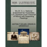 Wu (K. C.) V. National Endowment for Humanities U.S. Supreme Court Transcript of Record with Supporting Pleadings